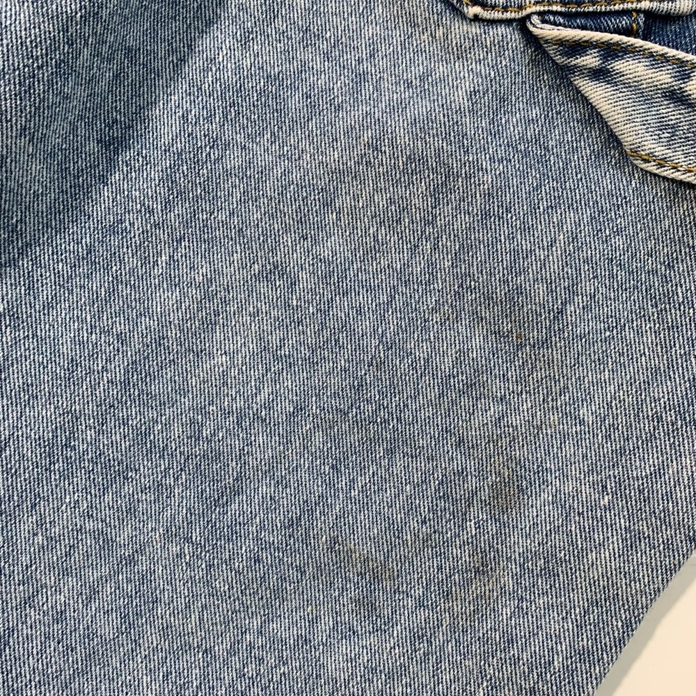 SHEIN Womens XS / S 26” Light Blue Wash Skater Girl Streetwear Wide Loose Jeans - Picture 8 of 11